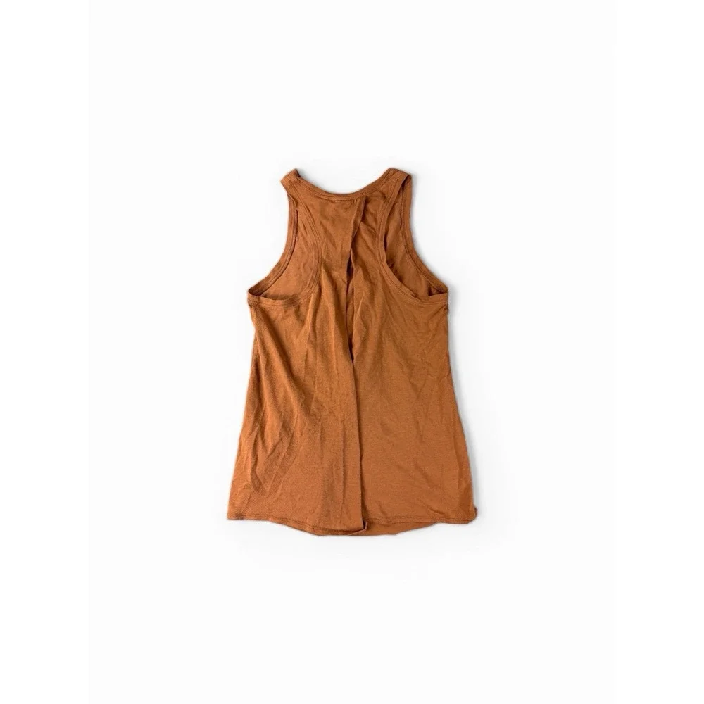Lululemon Womens XS S Brown Racerback Tank Top Sleeveless Yoga